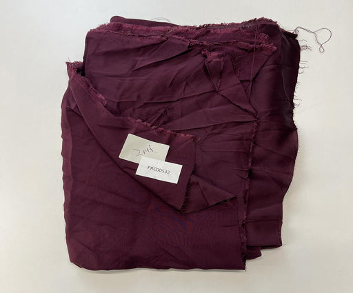 2 METRE SATEN KUMAŞ - BORDO