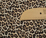 LEOPAR DESENLİ KREP VİSKON KUMAŞ - KAHVE