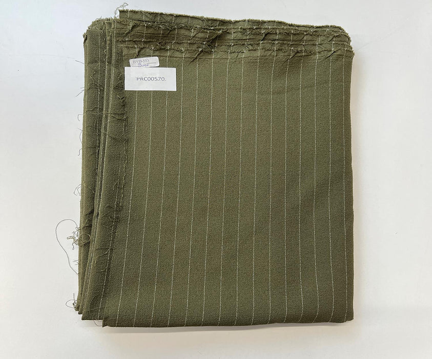 3 METRE LİKRALI KREP KUMAŞ - HAKİ