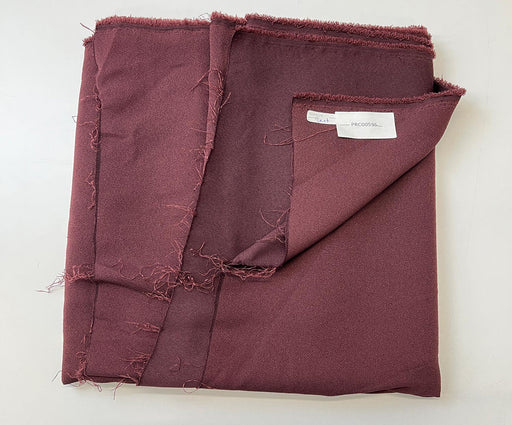 3 METRE LİKRALI KUMLU KREP KUMAŞ - BORDO