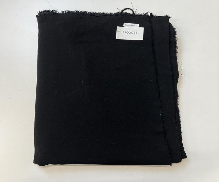 2 METRE KREP KUMAŞ - SİYAH