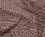 DESENLİ  ŞİFON KUMAŞ - BORDO