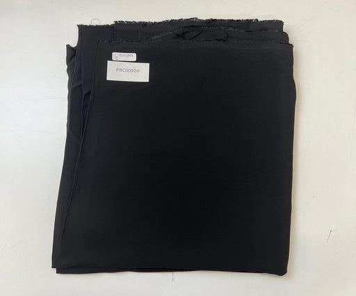 2 METRE %100 VİSKON KUMAŞ - SİYAH