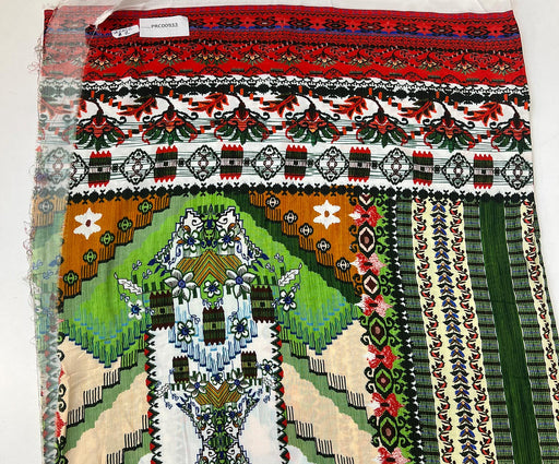2 METRE VİSKON KUMAŞ - YEŞİL