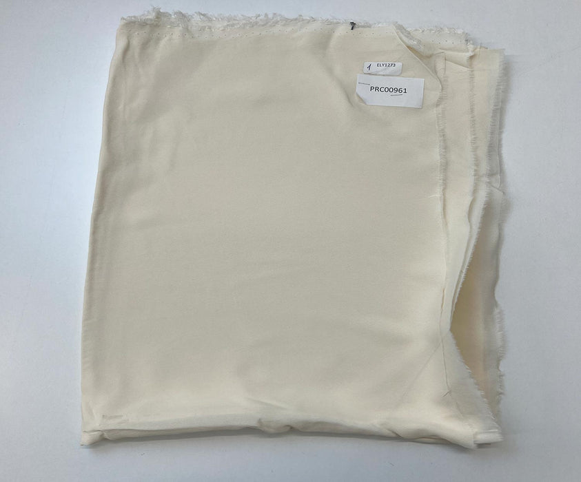 1 METRE %100 VİSKON KUMAŞ - EKRU