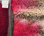 1 METRE LEOPAR DESENLİ  ŞİFON - FUŞYA