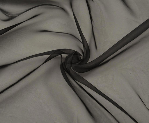 1 METRE ORGANZE ŞİFON - SİYAH