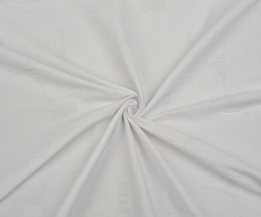 1 METRE DESENLİ PAMUK KUMAŞ - EKRU