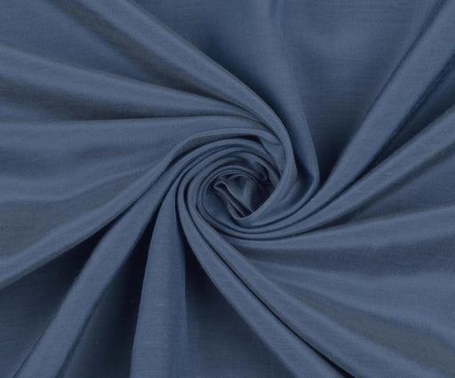 2 METRE İNCE SATEN ABİYE ELBİSE - İNDİGO