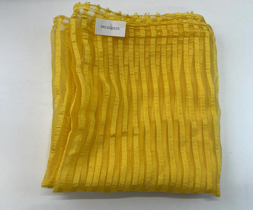 2 METRE ORGANZE ŞİFON KUMAŞ - SARI