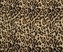 LEOPAR DESENLİ KREP VİSKON KUMAŞ - BEJ