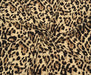 LEOPAR DESENLİ KREP VİSKON KUMAŞ - BEJ