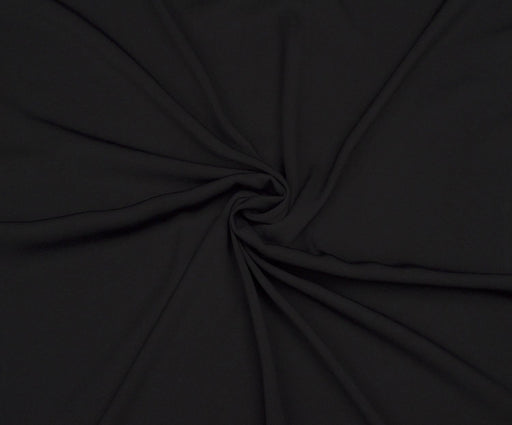 3 METRE KUMLU  KREP - SİYAH