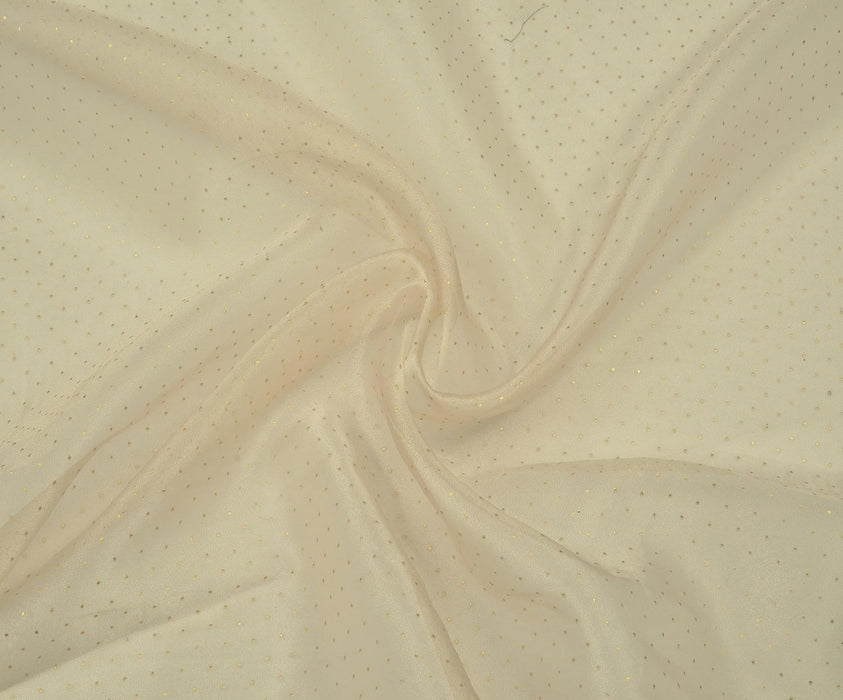 1 METRE ORGANZE ŞİFON - BEJ