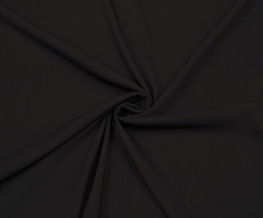 2 METRE LİKRALI  KREP - SİYAH