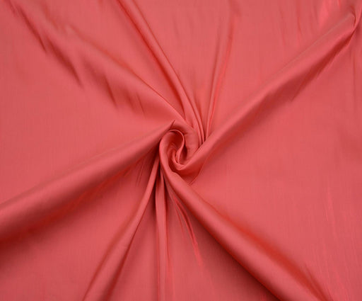 1 METRE SATEN KUMAŞ - MERCAN