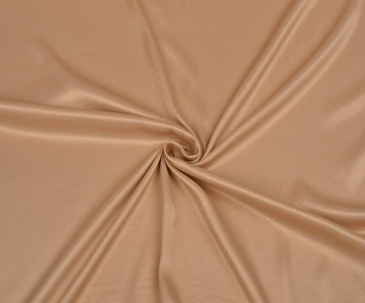 4 METRE VİSKON SATEN KUMAŞ - PUDRA