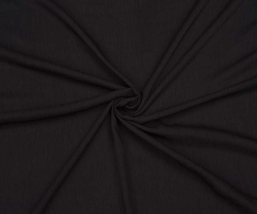 4 METRE VİSKON KUMAŞ - SİYAH