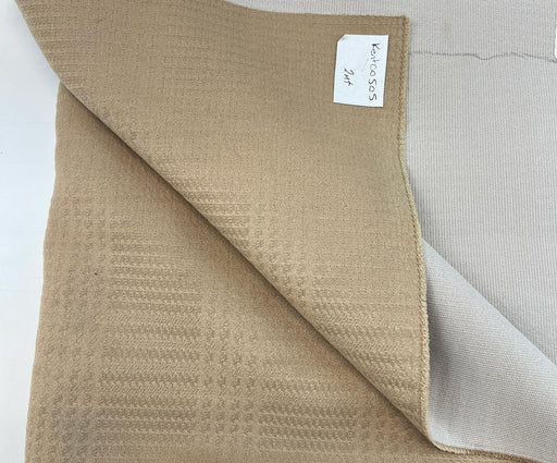 2 METRE TELALI KAŞE KABANLIK KUMAŞ - KAMEL