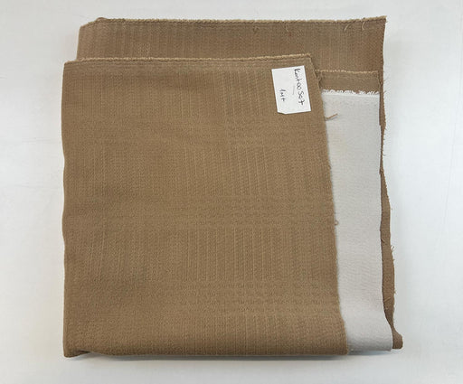 1 METRE TELALI KAŞE KABANLIK KUMAŞ - KAMEL
