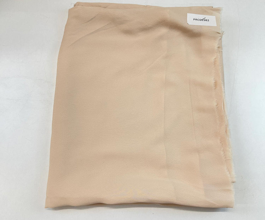 4 METRE VİSKON KREP KUMAŞ - PUDRA