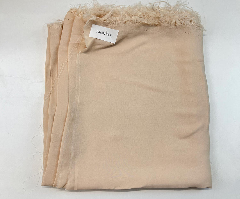 4 METRE VİSKON KREP KUMAŞ - PUDRA