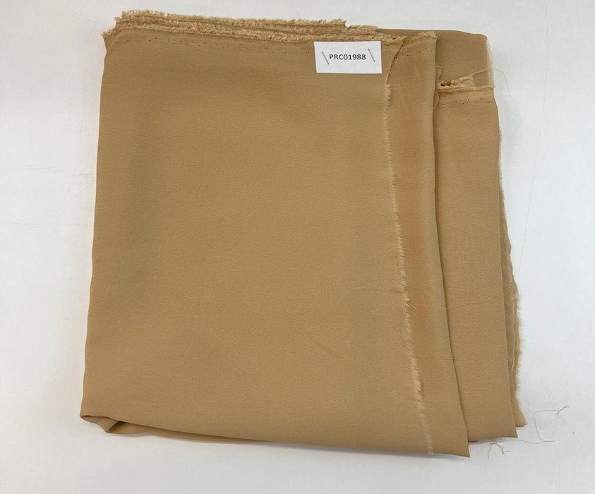4 METRE VİSKON KREP KUMAŞ - BEJ