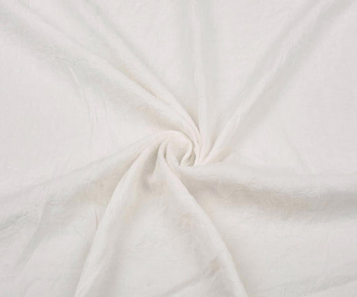 3,4 METRE BURUŞUK DESENLİ VİSKON KUMAŞ - EKRU