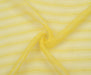 2 METRE ŞERİT DESENLİ ORGANZE ŞİFON KUMAŞ - SARI