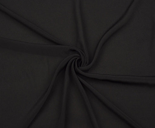 3,8 METRE %100 VİSKON KUMAŞ - SİYAH