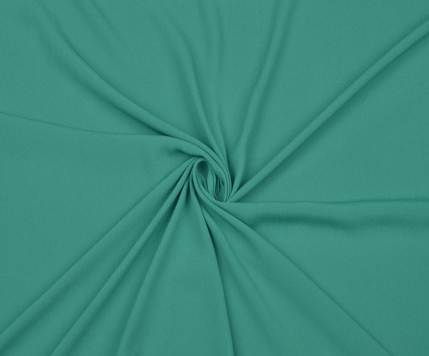 2,4 METRE VİSKON KREP KUMAŞ - YEŞİL