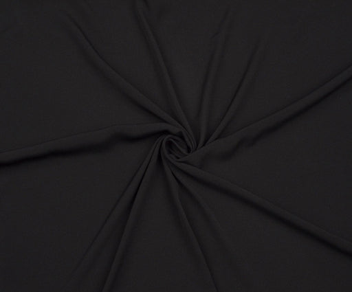 5,5 METRE %100 VİSKON KUMAŞ - SİYAH