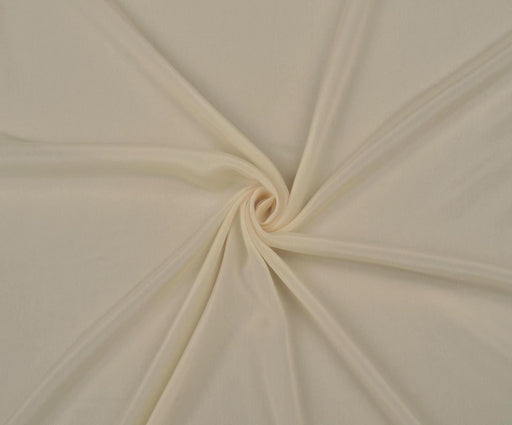 1,6 METRE KREP ŞİFON KUMAŞ - KREM