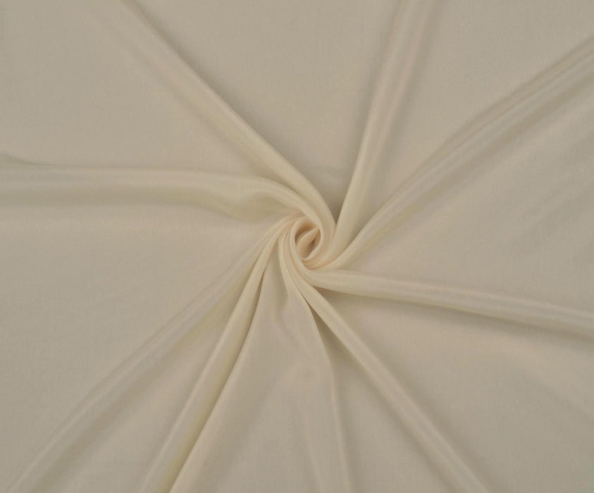1,6 METRE KREP ŞİFON KUMAŞ - KREM