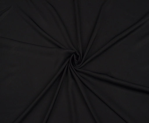 2 METRE %100 VİSKON KUMAŞ - SİYAH