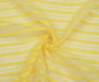 2,4 METRE ŞERİT DESENLİ ORGANZE ŞİFON KUMAŞ - SARI