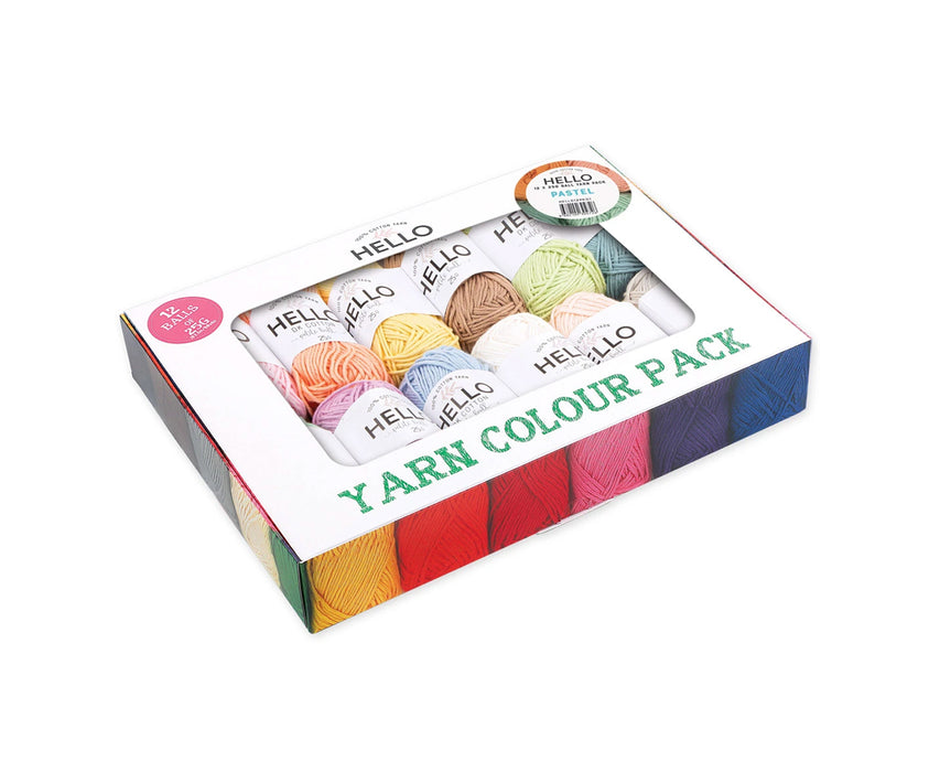 HELLO 12'Lİ İPLİK SETİ - PASTEL