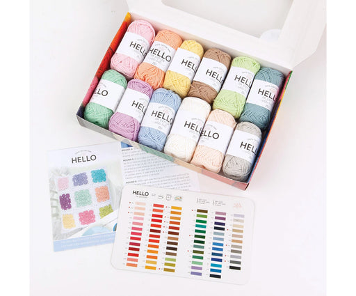 HELLO 12'Lİ İPLİK SETİ - PASTEL
