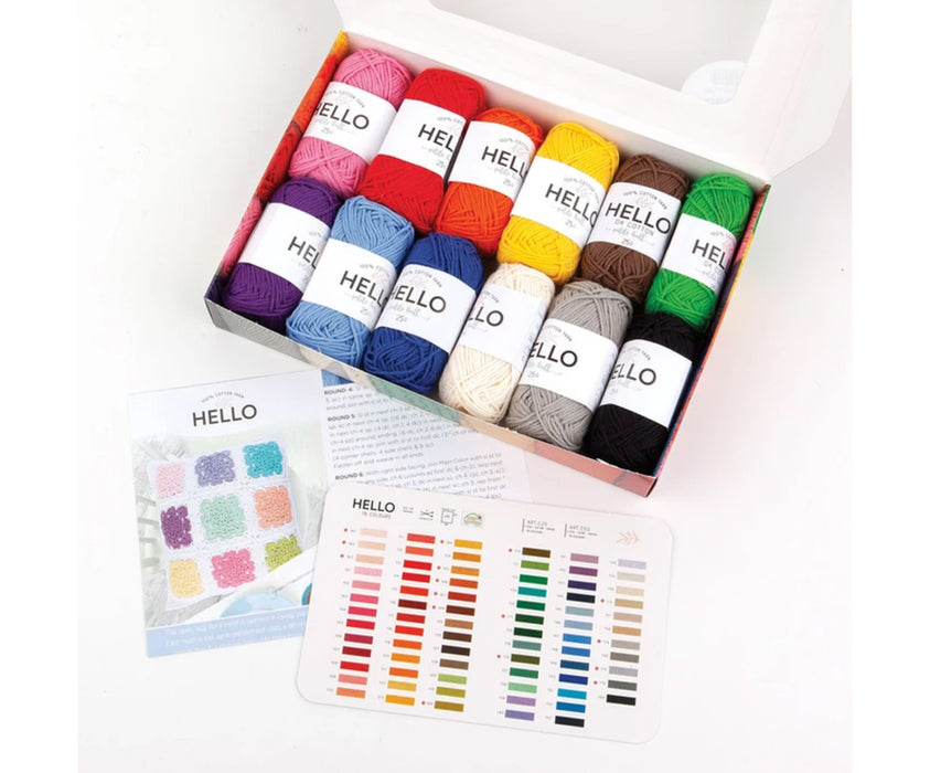 HELLO 12'Lİ İPLİK SETİ - ASSORTMENT