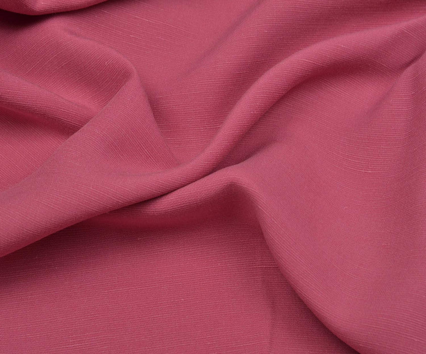 KETEN KUMAŞ - PEMBE