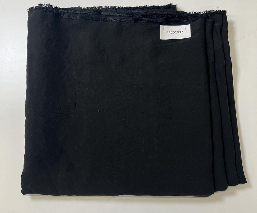2,4 METRE VİSKON KUMAŞ - SİYAH