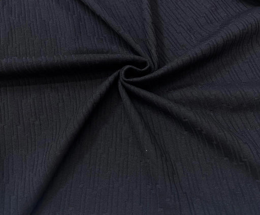 2 METRE ÖRME MERSERİZE KUMAŞ - LACİVERT