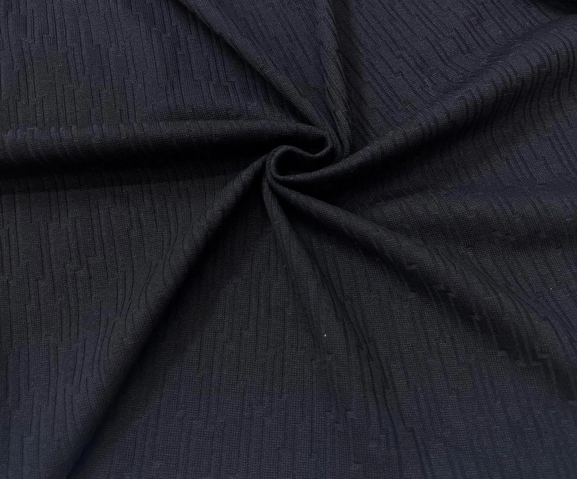2 METRE ÖRME MERSERİZE KUMAŞ - LACİVERT