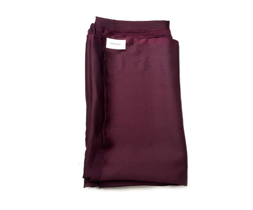 3,5 METRE SATEN KUMAŞ - BORDO