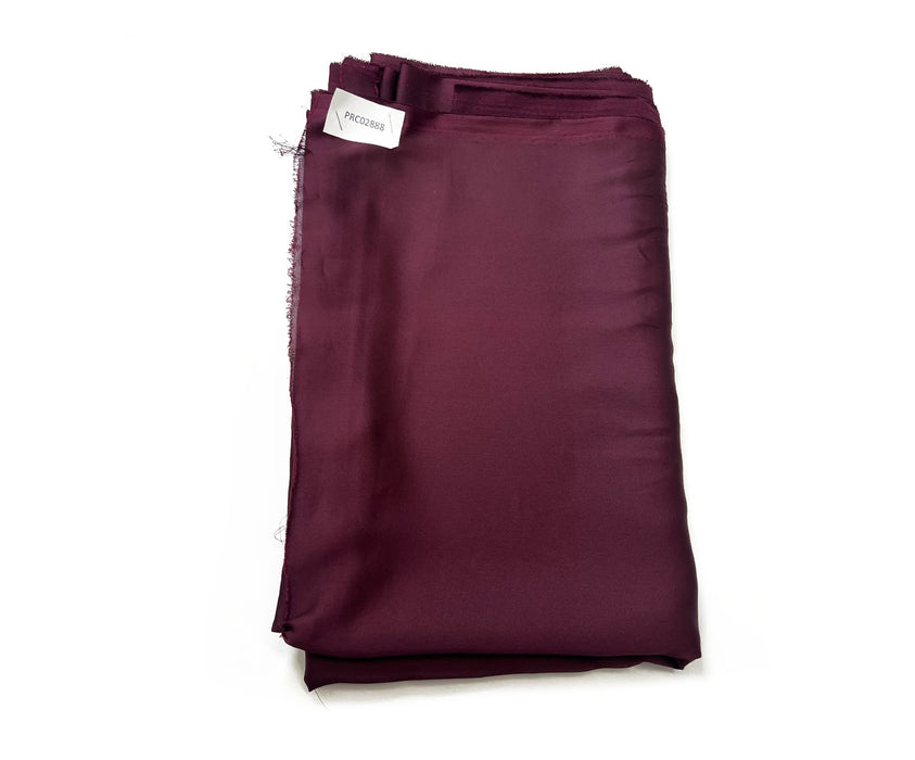 3,5 METRE SATEN KUMAŞ - BORDO