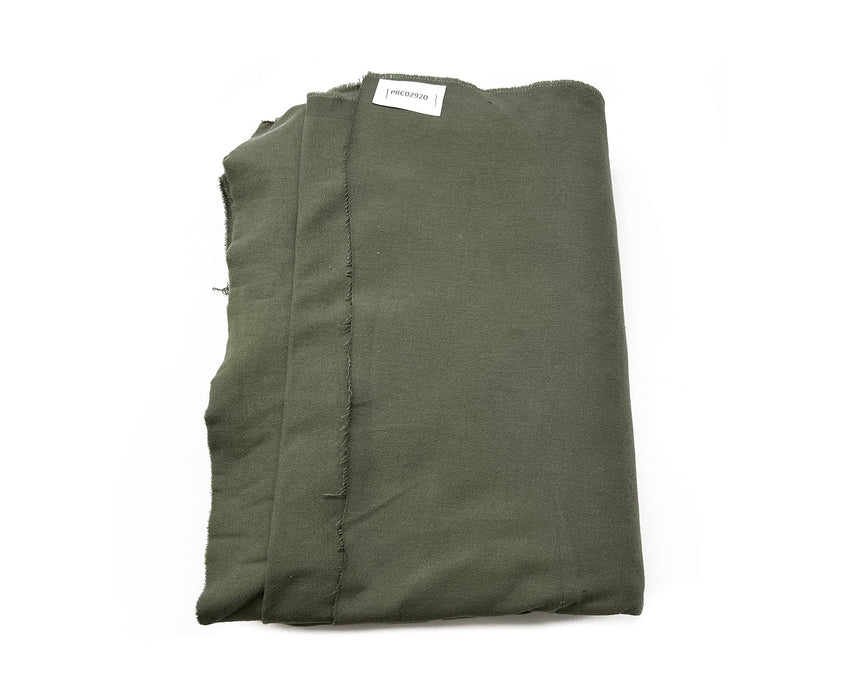 4 METRE LİKRALI GABARDİN VİSKON KUMAŞ - HAKİ
