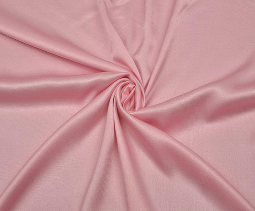 VİSKON SATEN KUMAŞ - PEMBE