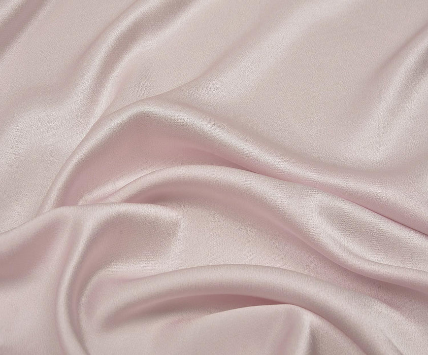 VİSKON SATEN KUMAŞ - PEMBE