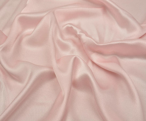 VİSKON SATEN KUMAŞ - PEMBE