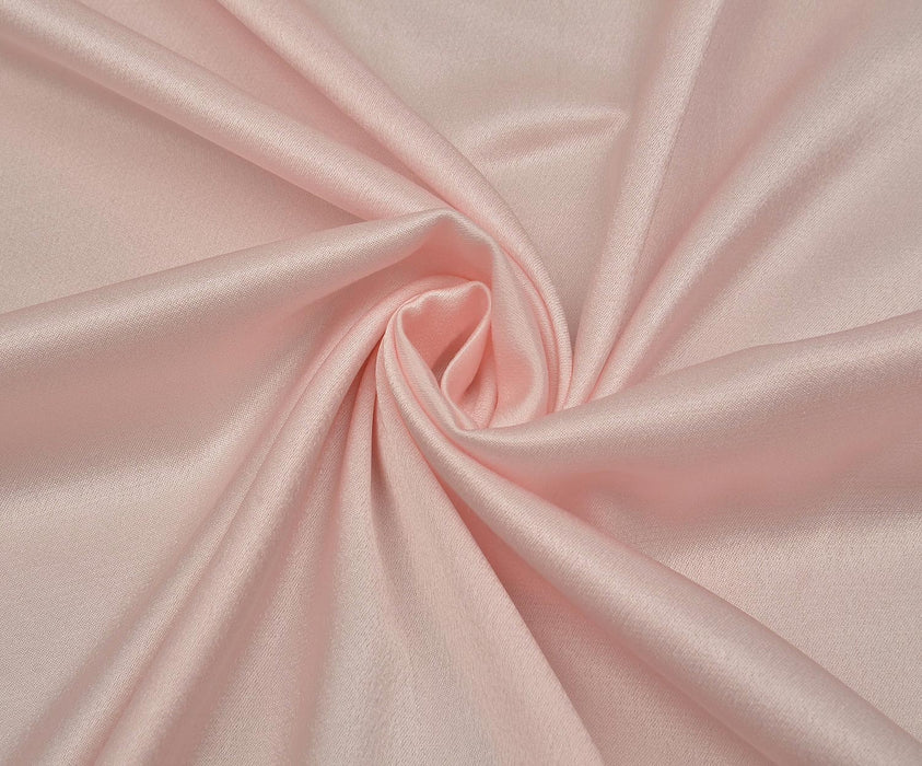 VİSKON SATEN KUMAŞ - PEMBE